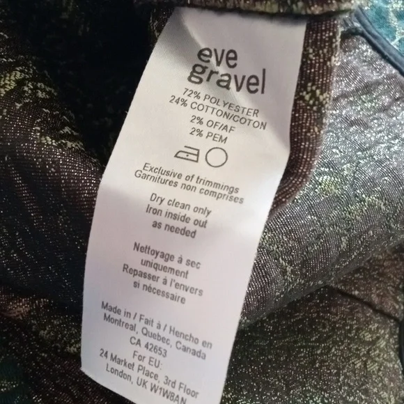 Eve Gravel metallic snake Mini dress - Picture 7 of 7